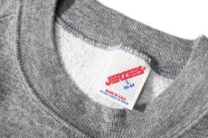 画像4: 80-90s Used Jerzees Raglan Sleeve Blank Sweat Shirt Grey made in USA (4)