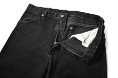 画像5: 90s Used Wrangler 13MWZWK Denim Pants Black made in USA (5)