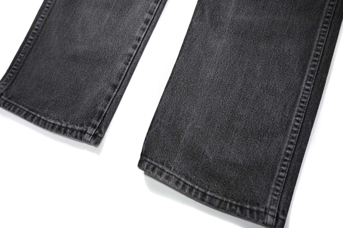 画像3: 90s Used Wrangler 13MWZWK Denim Pants Black made in USA (3)