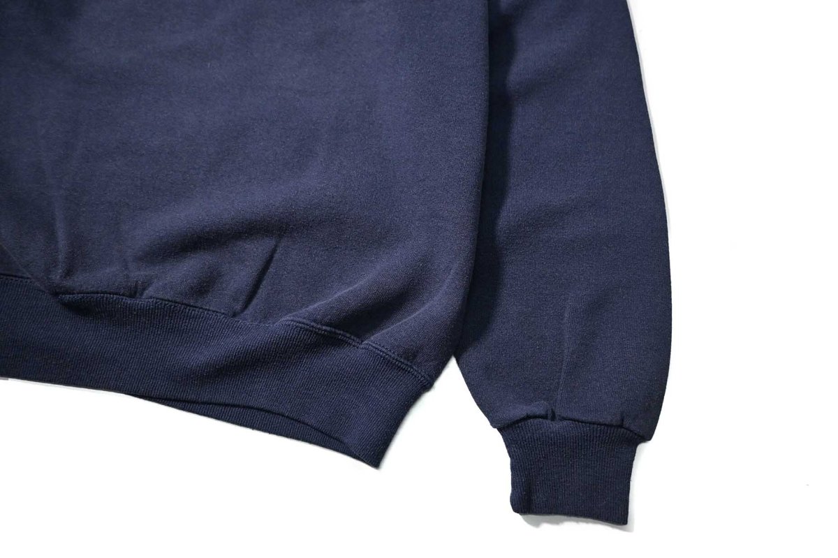 画像3: 80-90s Used Jerzees Raglan Sleeve Blank Sweat Shirt Navy made in USA (3)