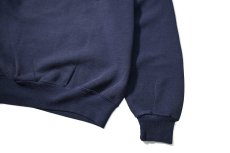 画像3: 80-90s Used Jerzees Raglan Sleeve Blank Sweat Shirt Navy made in USA (3)