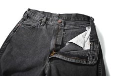 画像5: 90s Used Wrangler 13MWZWK Denim Pants Black made in USA (5)