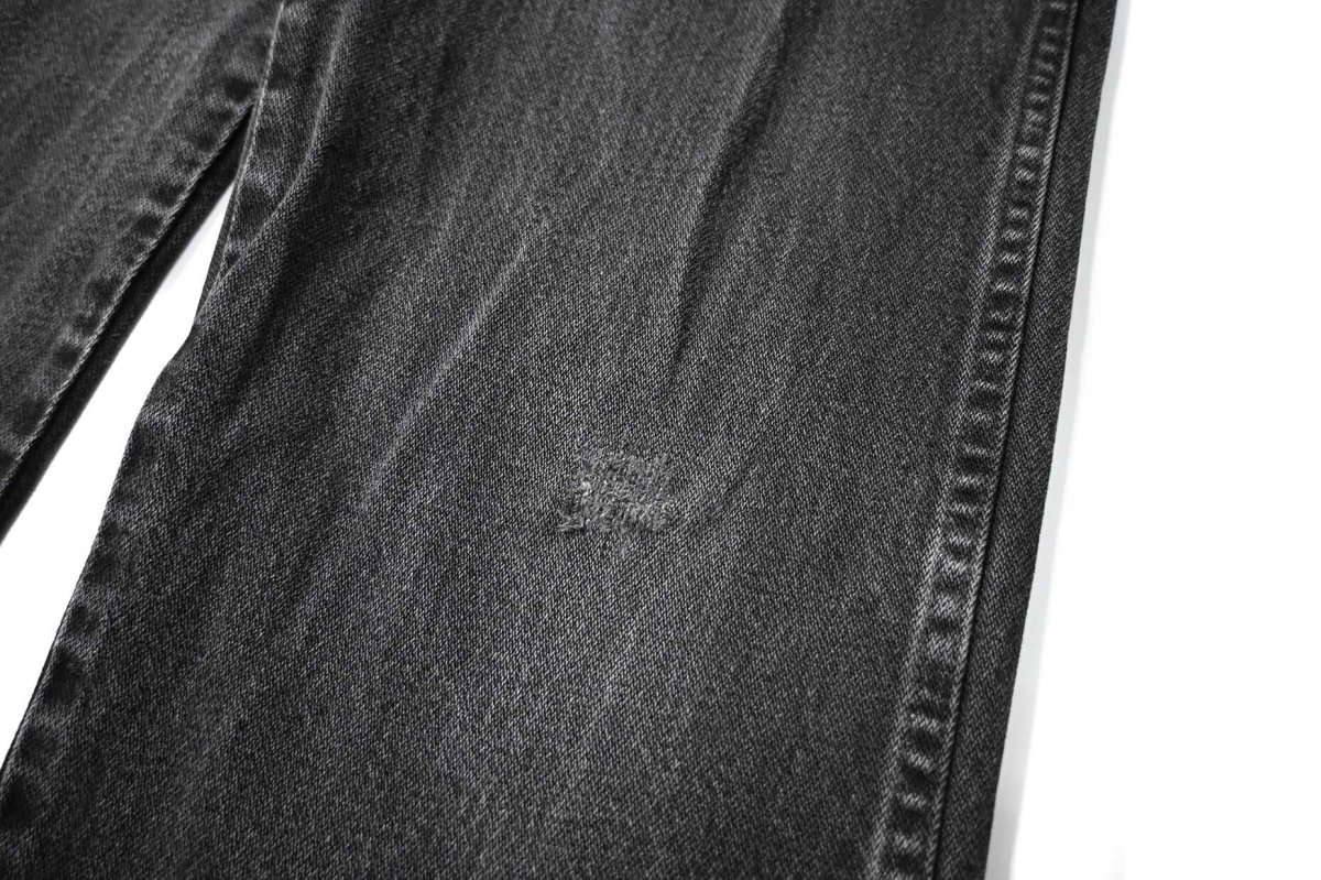 画像4: 90s Used Wrangler 13MWZWK Denim Pants Black made in USA (4)