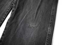 画像4: 90s Used Wrangler 13MWZWK Denim Pants Black made in USA (4)