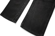 画像3: 90s Used Wrangler 13MWZWK Denim Pants Black made in USA (3)