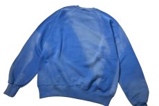 画像5: 80-90s Used Jerzees Raglan Sleeve Blank Sweat Shirt Blue made in USA (5)