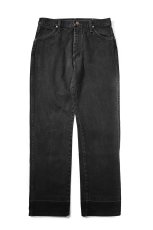 画像1: 90s Used Wrangler 13MWZWK Denim Pants Black made in USA (1)