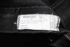 画像6: 90s Used Wrangler 13MWZWK Denim Pants Black made in USA (6)