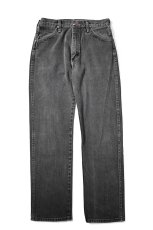 画像1: 90s Used Wrangler 13MWZWK Denim Pants Black made in USA (1)