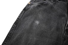 画像5: 90s Used Wrangler 13MWZWK Denim Pants Black made in USA (5)