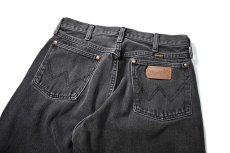 画像4: 90s Used Wrangler 13MWZWK Denim Pants Black made in USA (4)