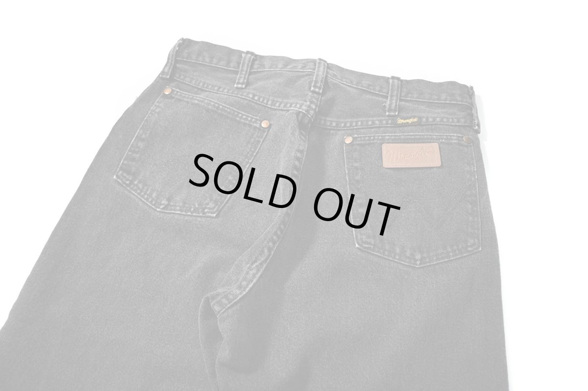 画像4: 90s Used Wrangler 13MWZWK Denim Pants Black made in USA (4)