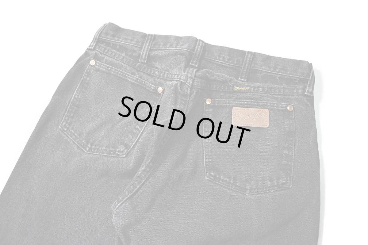 画像6: 90s Used Wrangler 13MWZWK Denim Pants Black made in USA (6)