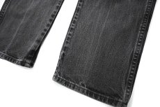 画像3: 90s Used Wrangler 13MWZWK Denim Pants Black made in USA (3)