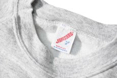 画像4: 80-90s Used Jerzees Raglan Sleeve Blank Sweat Shirt Ash made in USA (4)