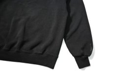 画像3: 80-90s Used Jerzees Raglan Sleeve Blank Sweat Shirt Black made in USA (3)