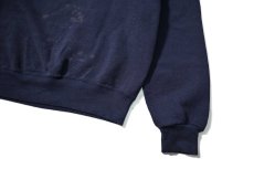画像3: 80-90s Used Jerzees Raglan Sleeve Blank Sweat Shirt Navy made in USA (3)