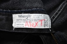 画像6: 90s Used Wrangler 13MWZWK Denim Pants Black made in USA (6)