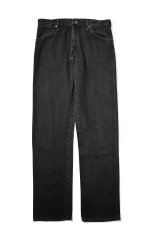 画像1: 90s Used Wrangler 13MWZWK Denim Pants Black made in USA (1)