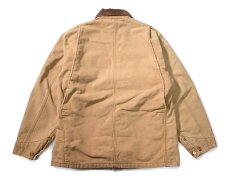 画像2: 70s Used Carhartt Blanket Lined Michigan Chore Coat 6BLC made in USA (2)