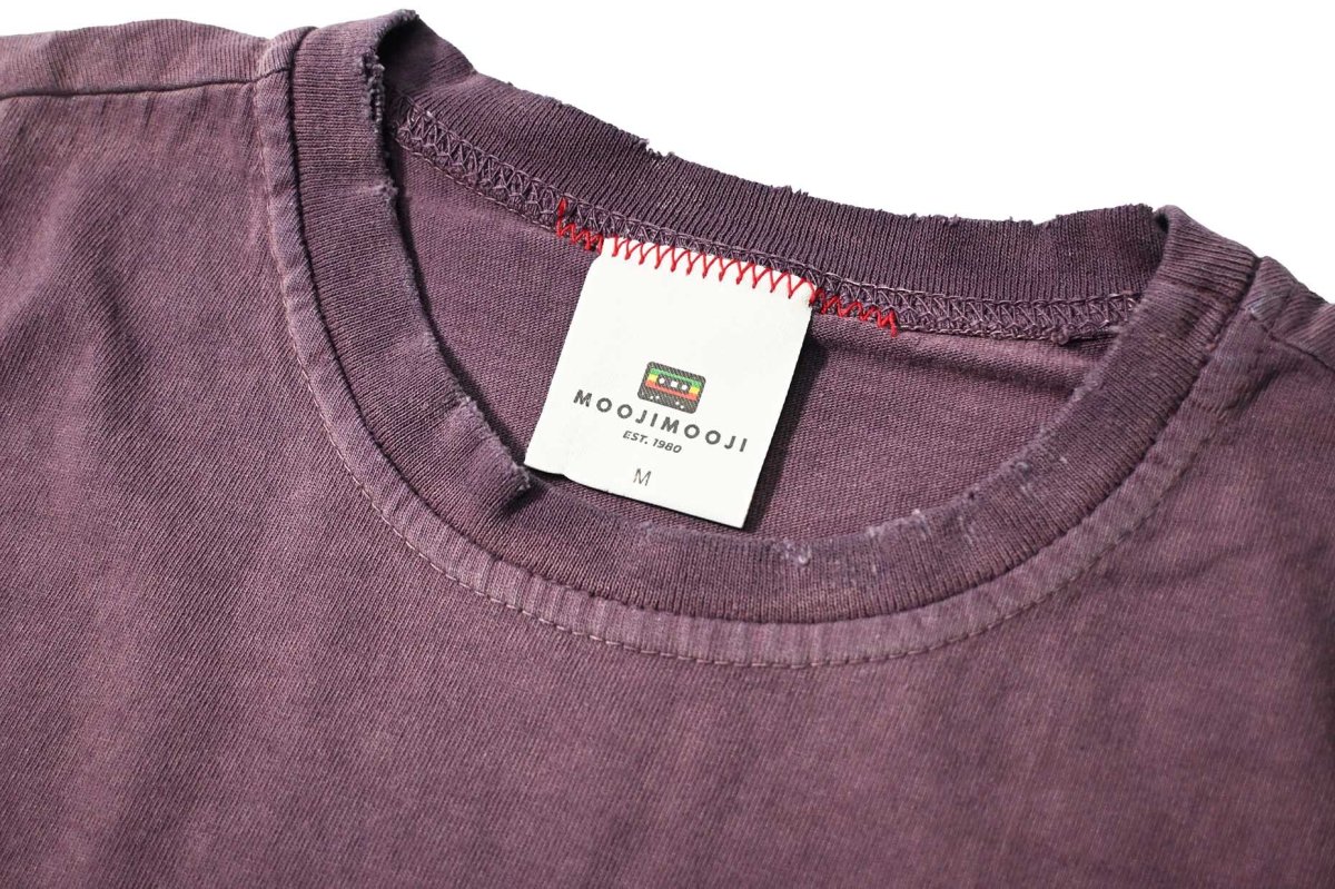 画像5: MOOJI MOOJI US Single Stitched T-Shirt Aged Plum (5)