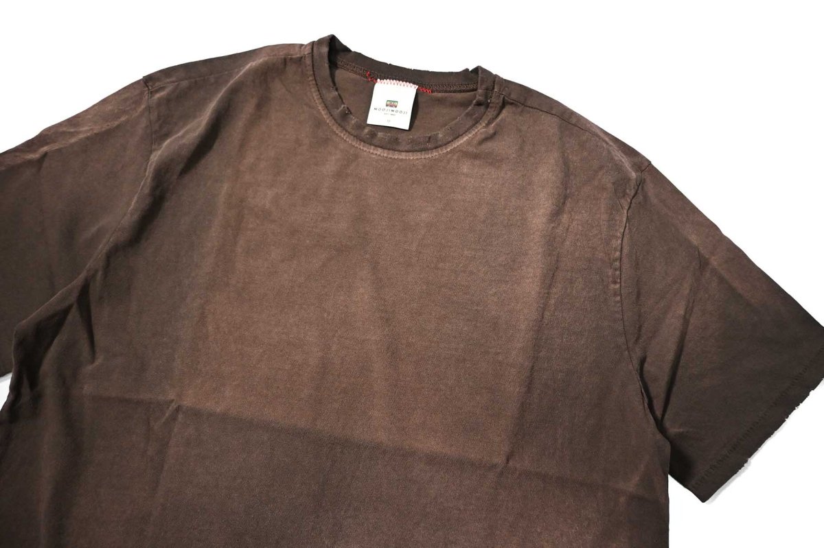 画像2: MOOJI MOOJI US Single Stitched T-Shirt Aged Brown (2)