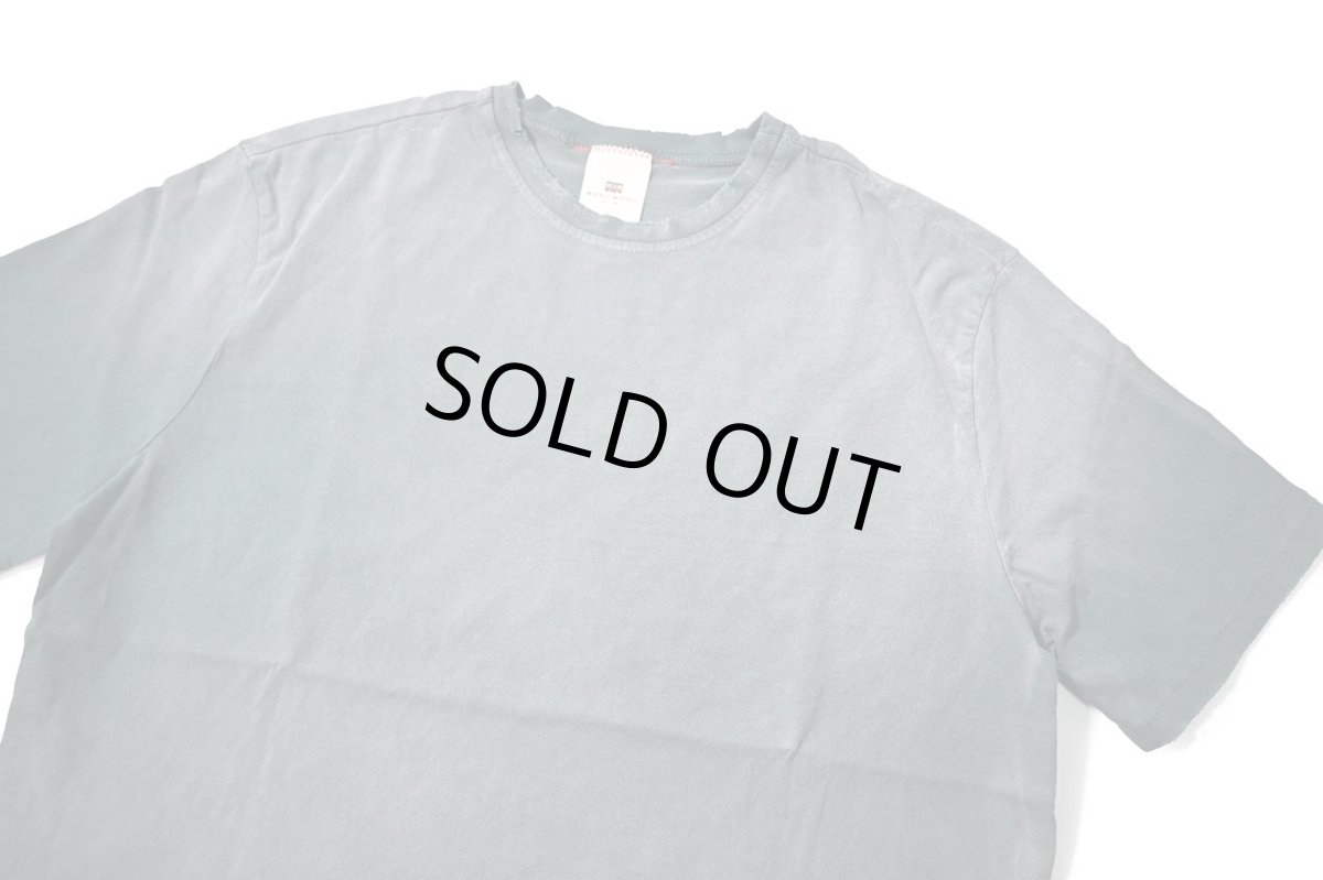 画像2: MOOJI MOOJI US Single Stitched T-Shirt Sun Fade Enamel Green (2)