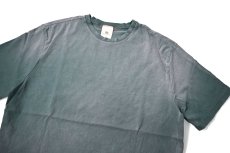 画像2: MOOJI MOOJI US Single Stitched T-Shirt Sun Fade Enamel Green (2)