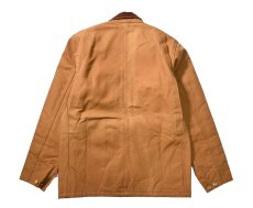 画像2: 18' Deadstock Carhartt Blanket Lined Michigan Chore Coat Brown (2)