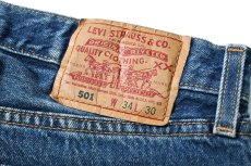 画像5: 02' Used Levi's 501 Denim Pants Cut Off made in USA リーバイス (5)