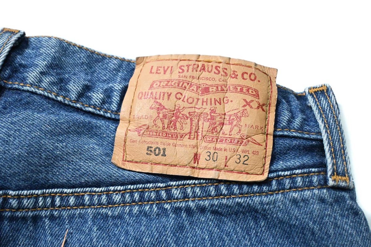 画像5: 98' Used Levi's 501 Denim Pants made in USA リーバイス (5)