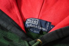 画像4: 90-00s Used Polo Ralph Lauren Sweat Hoodie Black Watch ラルフローレン (4)