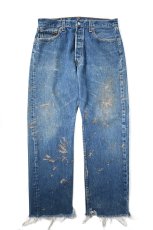 画像1: 02' Used Levi's 501 Denim Pants Cut Off made in USA リーバイス (1)