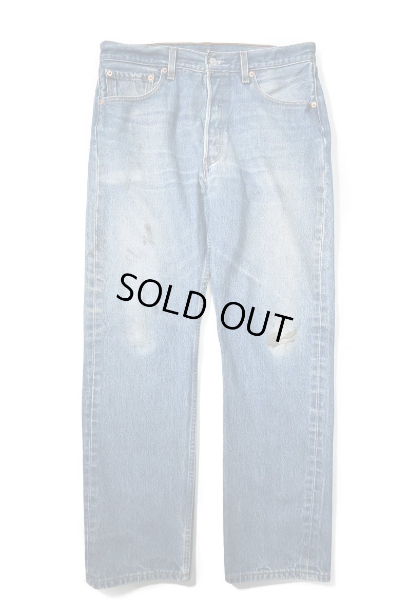 画像1: 00' Used Levi's 501 Denim Pants made in Mexico リーバイス (1)