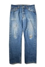画像1: 00' Used Levi's 501 Denim Pants made in Mexico リーバイス (1)