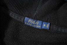 画像5: Used Polo Ralph Lauren Zip Sweat Hoodie Black ラルフローレン (5)