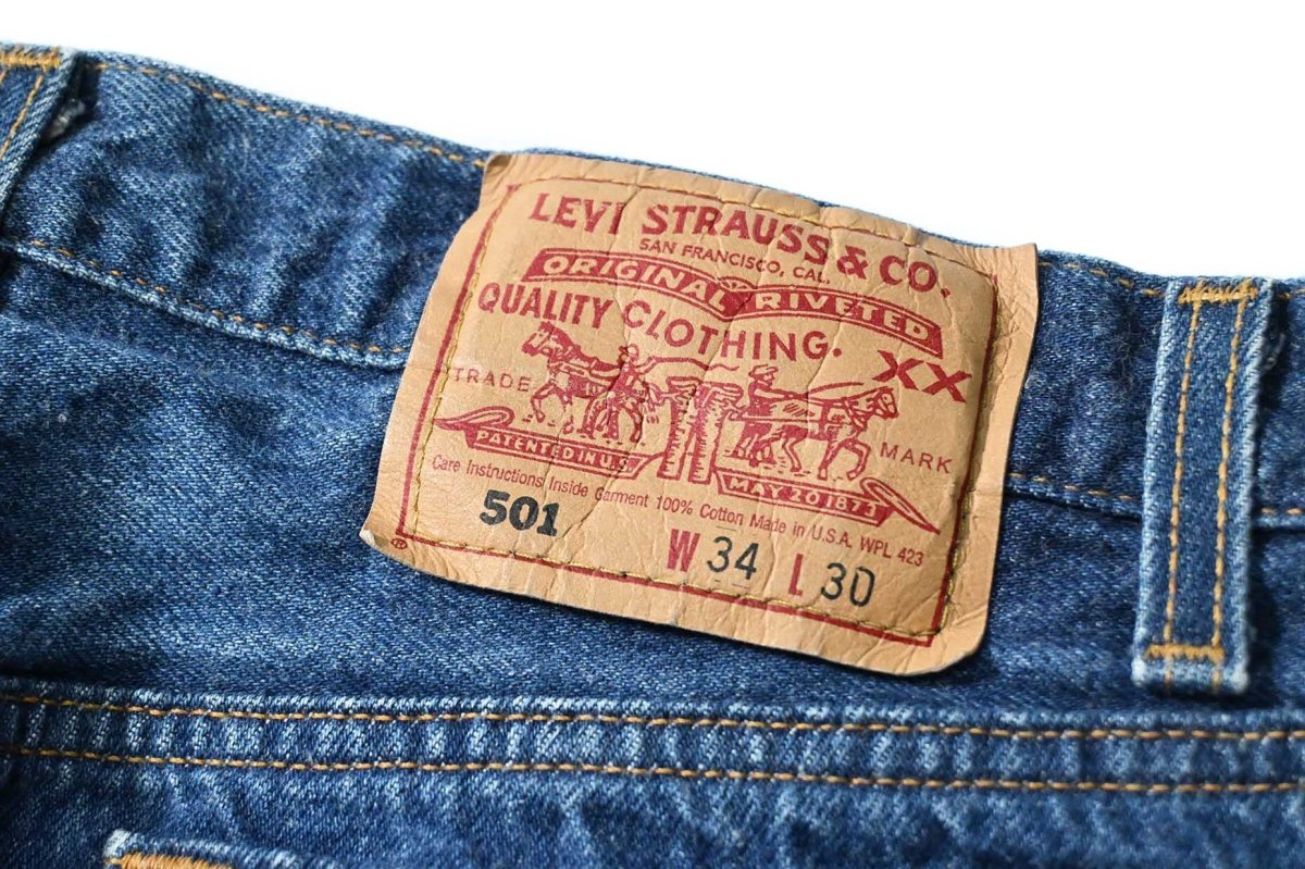 画像5: 95' Used Levi's 501 Denim Pants made in USA リーバイス (5)
