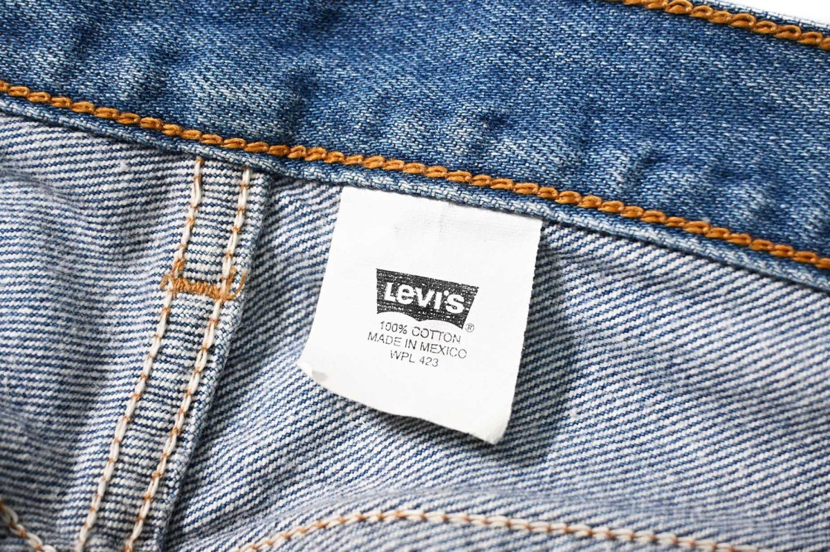 画像7: 00' Used Levi's 501 Denim Pants made in Mexico リーバイス (7)