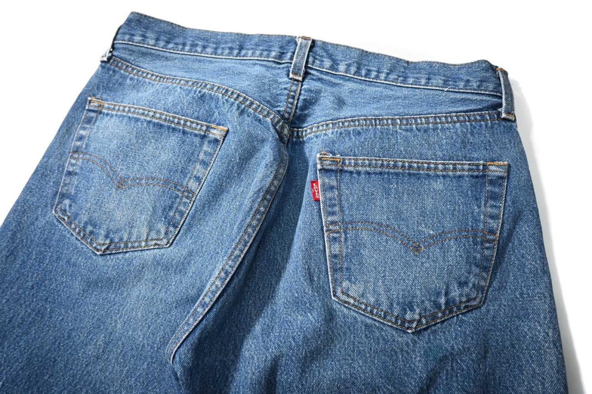 画像4: 80s Used Levi's 501 Denim Pants made in USA リーバイス (4)