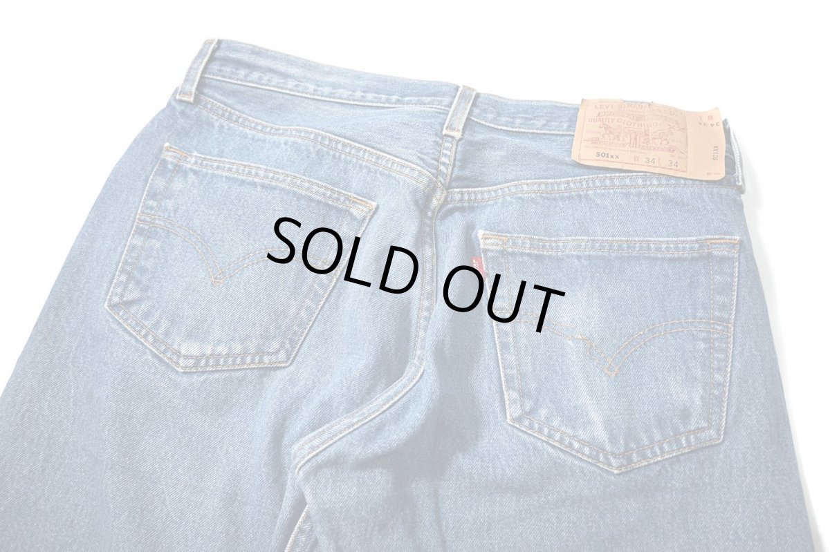 画像4: 00' Used Levi's 501 Denim Pants made in Mexico リーバイス (4)