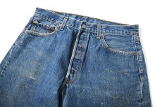 画像2: 02' Used Levi's 501 Denim Pants Cut Off made in USA リーバイス (2)