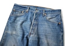 画像2: 00' Used Levi's 501 Denim Pants made in Mexico リーバイス (2)