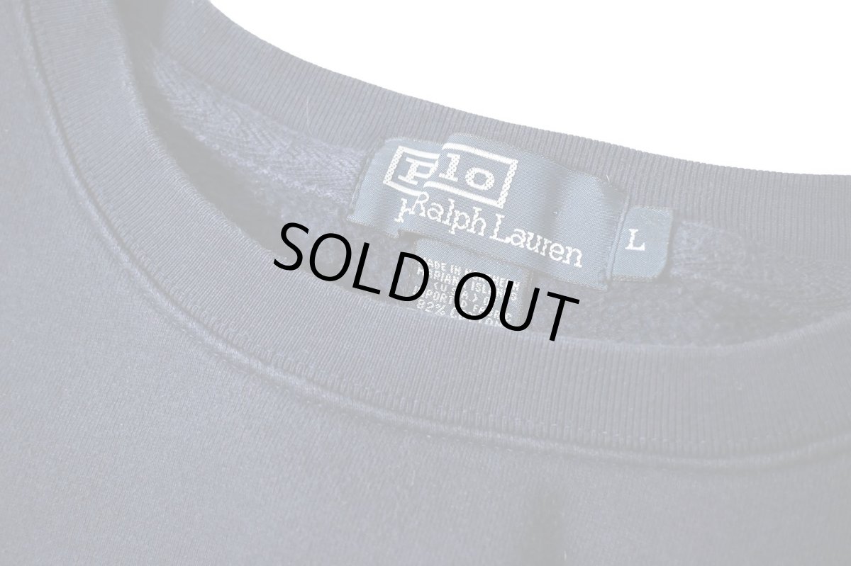画像4: 90-00s Used Polo Ralph Lauren Sweat Shirt Navy ラルフローレン (4)