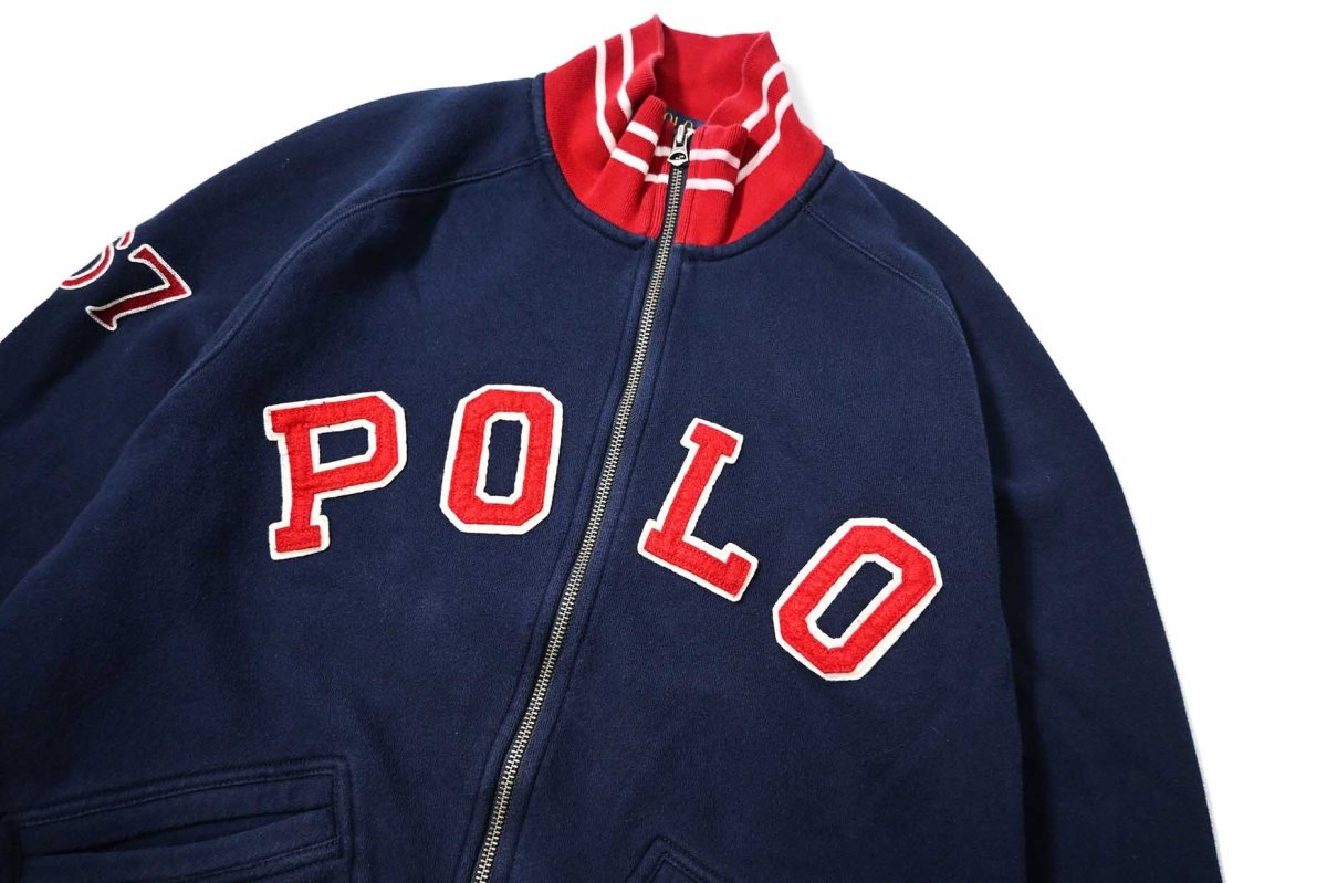 画像3: Used Polo Ralph Lauren Full Zip Sweat Shirt ラルフローレン (3)