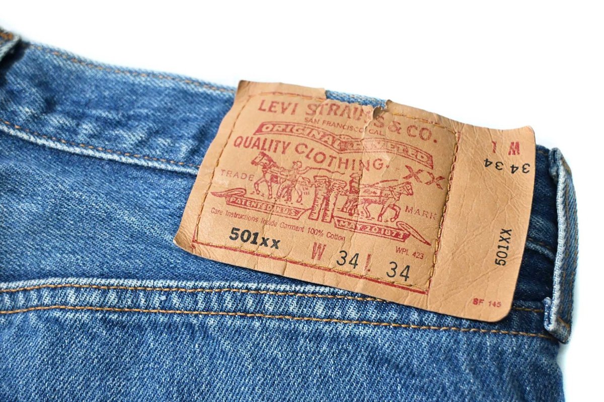 画像5: 00' Used Levi's 501 Denim Pants made in Mexico リーバイス (5)