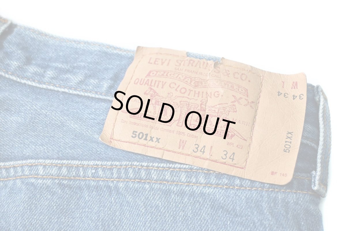 画像5: 00' Used Levi's 501 Denim Pants made in Mexico リーバイス (5)