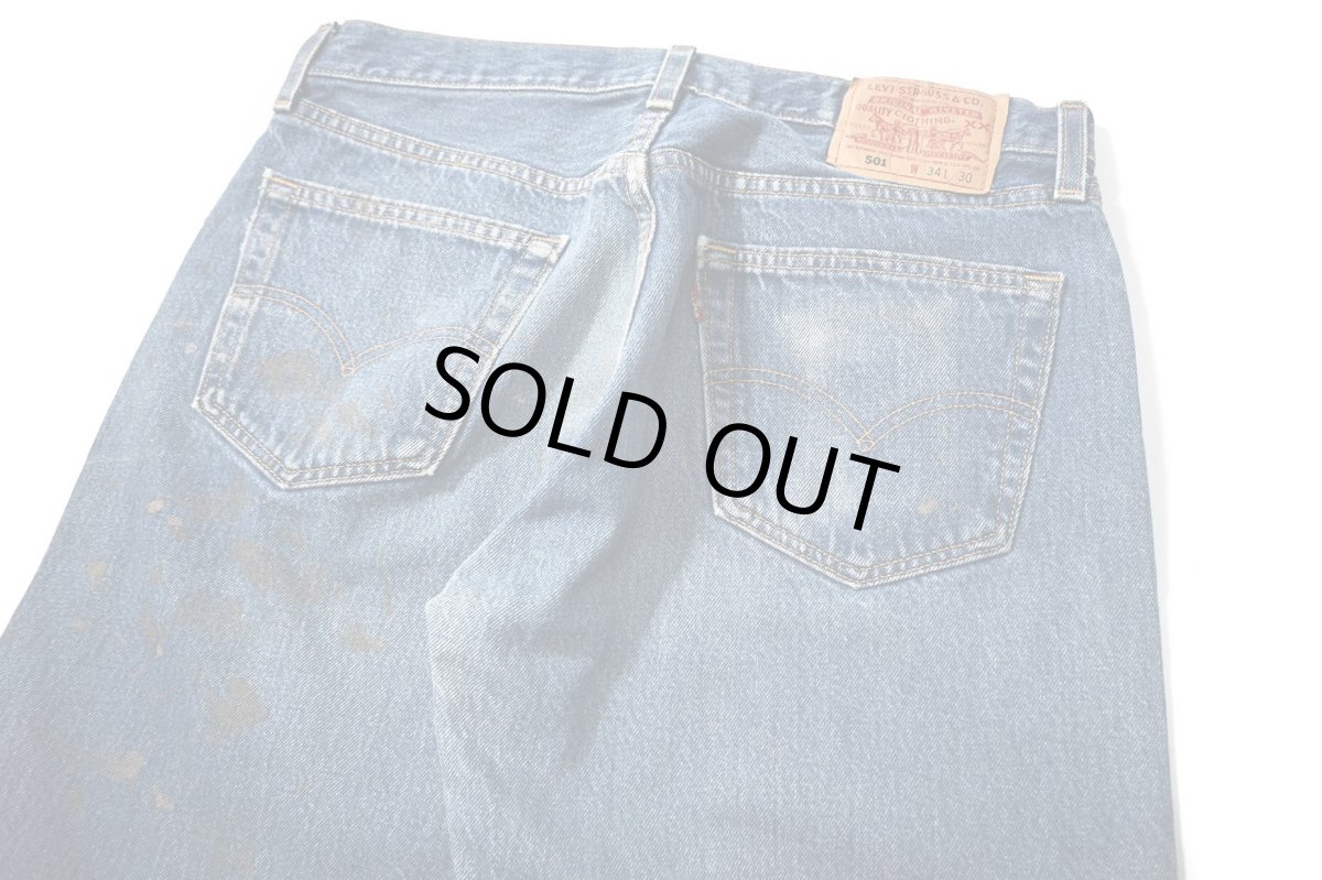 画像4: 02' Used Levi's 501 Denim Pants Cut Off made in USA リーバイス (4)