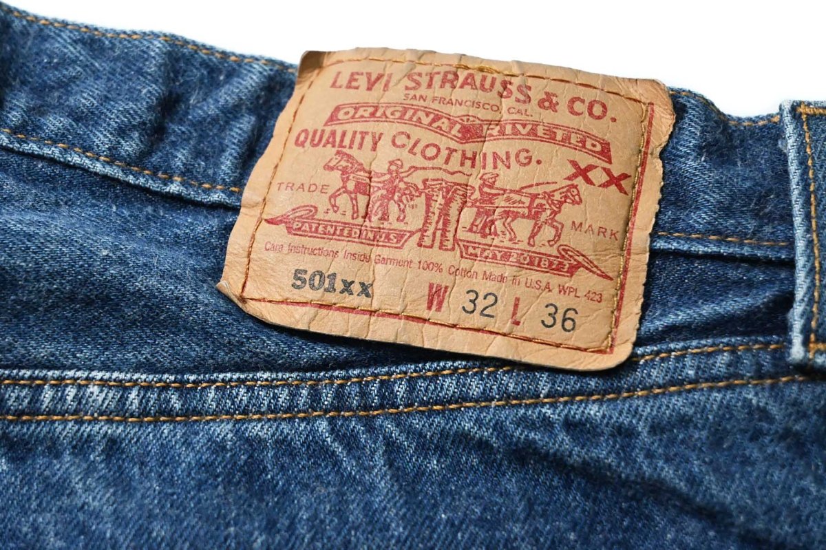 画像5: 96' Used Levi's 501 Denim Pants made in USA リーバイス (5)