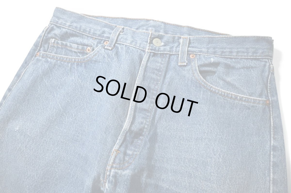 画像2: 80s Used Levi's 501 Denim Pants made in USA リーバイス (2)