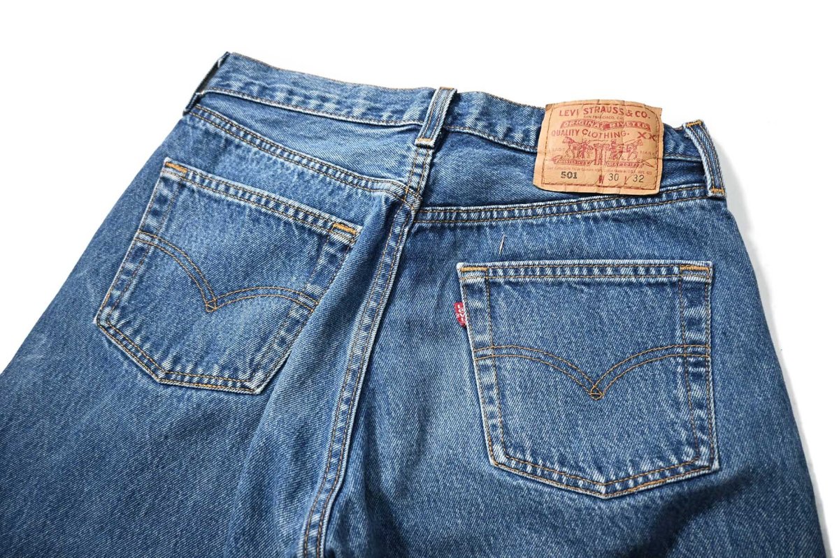 画像4: 98' Used Levi's 501 Denim Pants made in USA リーバイス (4)